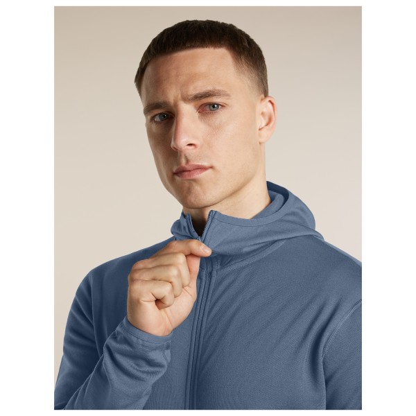 Icebreaker - Merino 560 Realfleece Elemental II L/S Zip Hoodie - Merinowollen vest