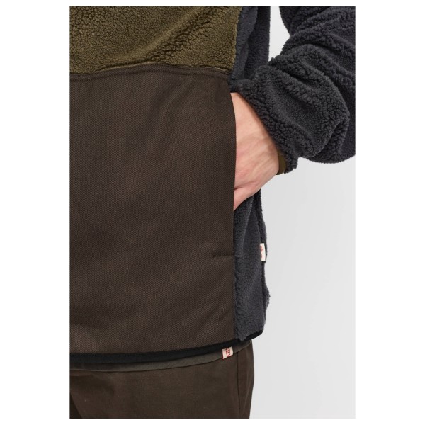 Revolution - Blocked Teddy Jacket - Fleecevest