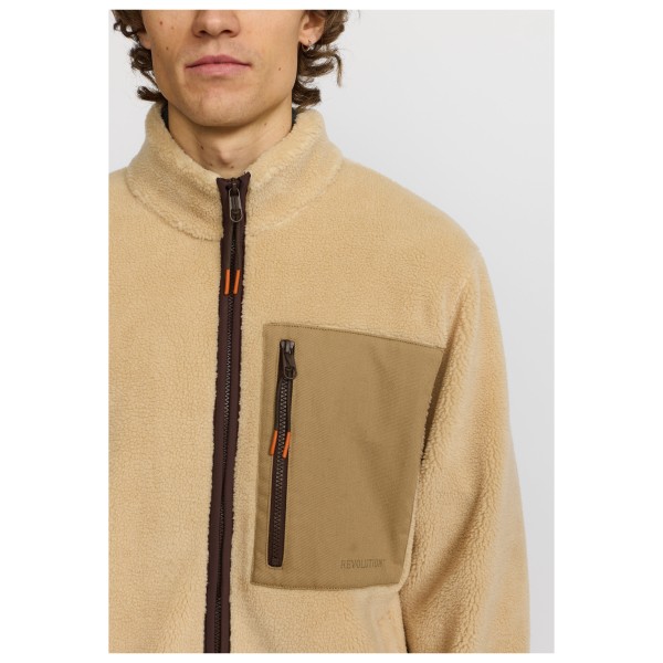 Revolution - Pocket Teddy Jacket - Fleecevest