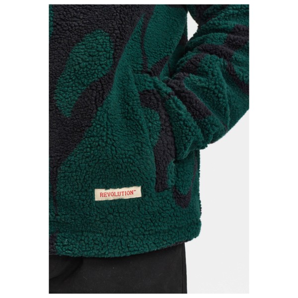 Revolution - Printed Teddy Jacket 7025 - Fleecevest