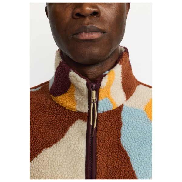 Revolution - Printed Teddy Jacket 7026 - Forro polar