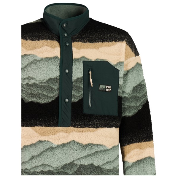 Protest - PRTBrowser Outdoor 1/4 Button Top - Fleece jumper