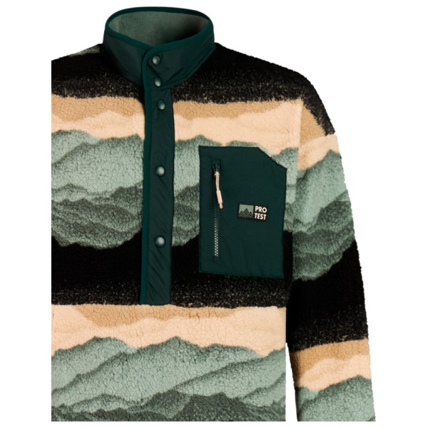 Protest - PRTBrowser Outdoor 1/4 Button Top - Fleecetrui