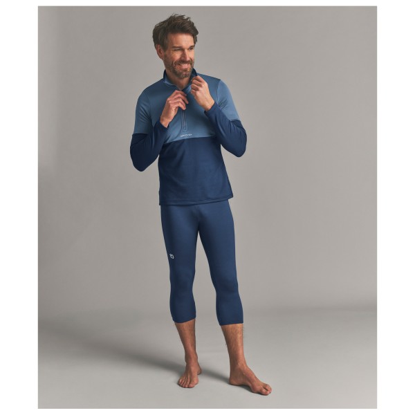 Ortovox - Fleece Light Zip Neck - Fleecepulloverit