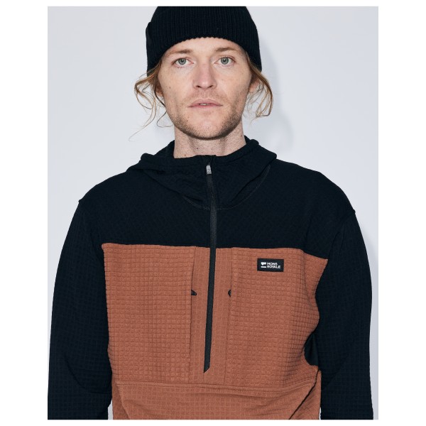 Mons Royale - Offgrid Merino Fleece 1/2 Zip Long Sleeve - Merinohoodie