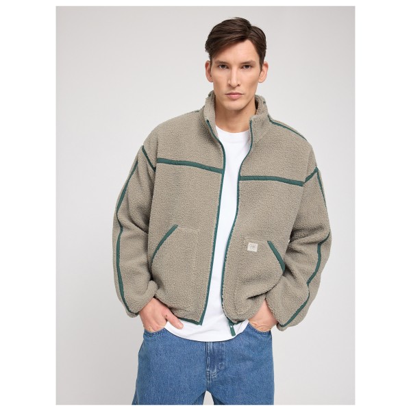 Mazine - Contrast Tape Sherpa Jacket - Forro polar