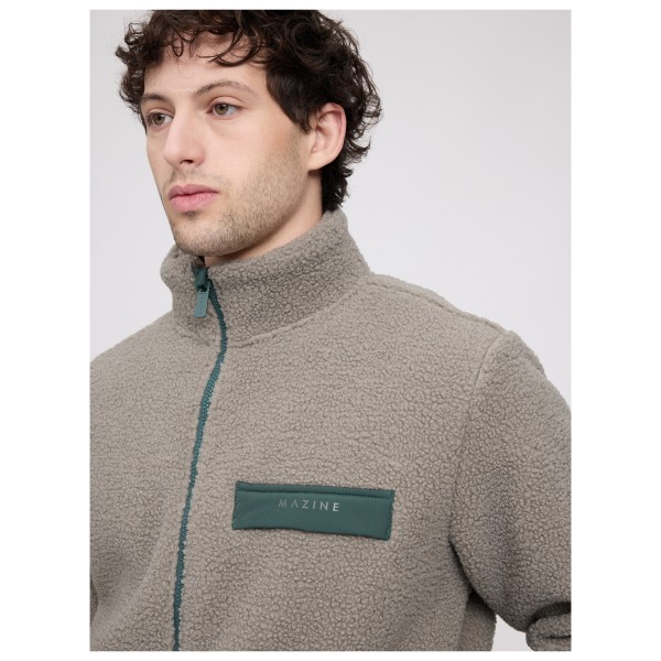 Mazine - Fabric Block Jacket - Fleecetakki