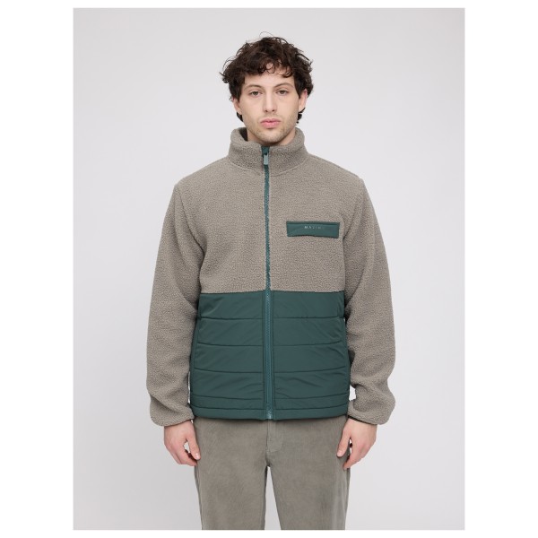 Mazine - Fabric Block Jacket - Forro polar