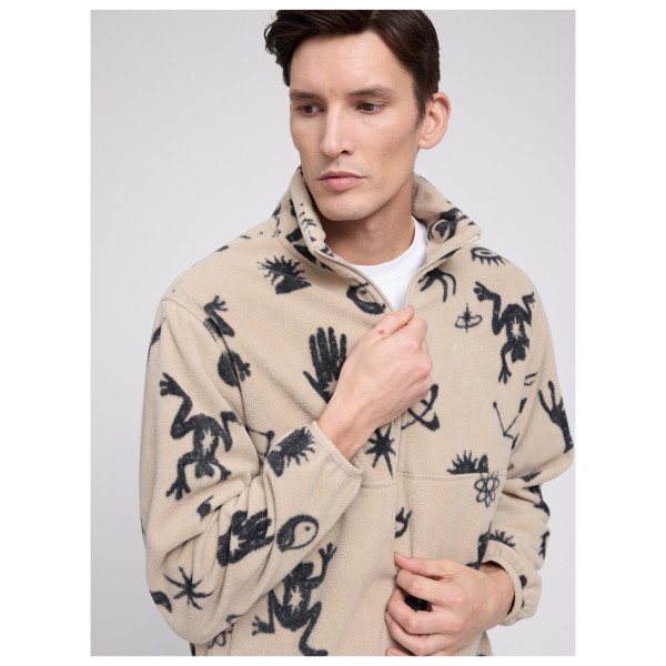 Mazine - Printed Fleece Half-Zip - Forro polar