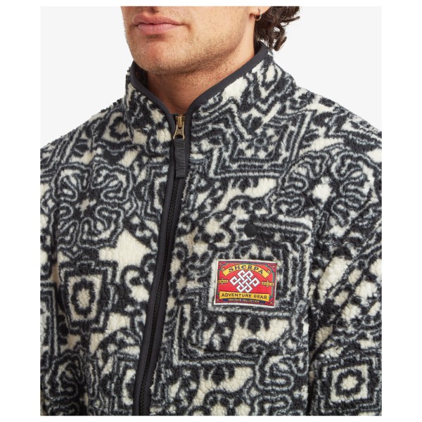 Sherpa - Tarcho Printed Full Zip Jacket - Fleecejacka
