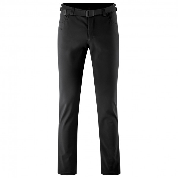 Maier Sports Pantaloni Da Trekking Oberjoch Uomo - Nero Taglia 26, MSTRETCH Pro 4, Asciugatura Rapida, Idrorepellenti