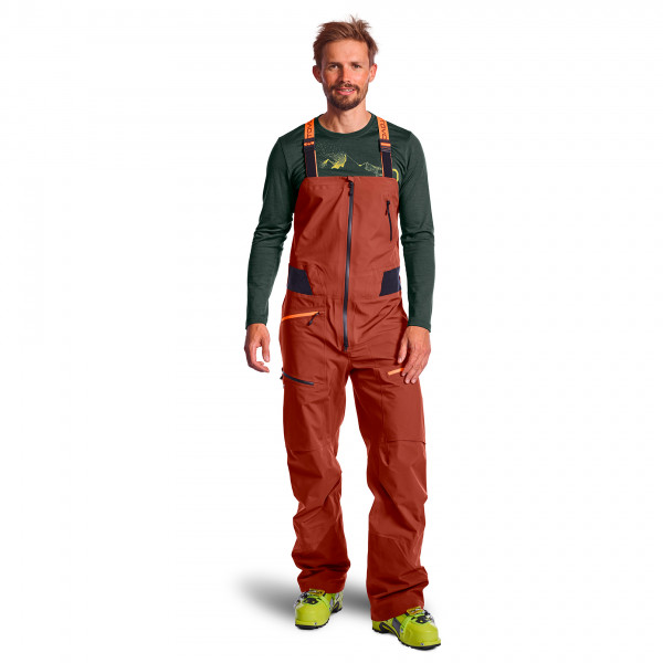 Ortovox - 3L Deep Shell Bib Pants - Pantaloni da sci