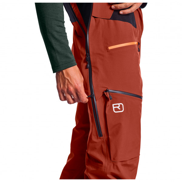 Ortovox - 3L Deep Shell Bib Pants - Pantaloni da sci