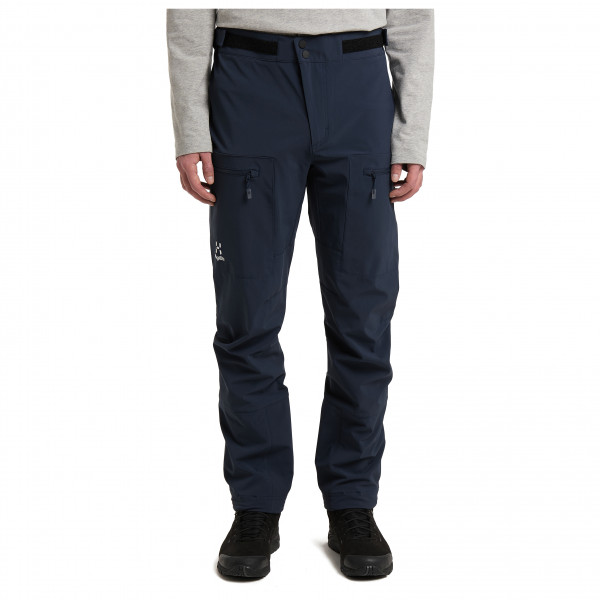 Pantalon De Randonnée Haglöfs Homme Taille L - Couleur Beige, Modèle Grain Lézard, Occasion Très Bon état