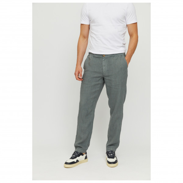 Mazine - Regular Linen Pants - Fritidsbyxa