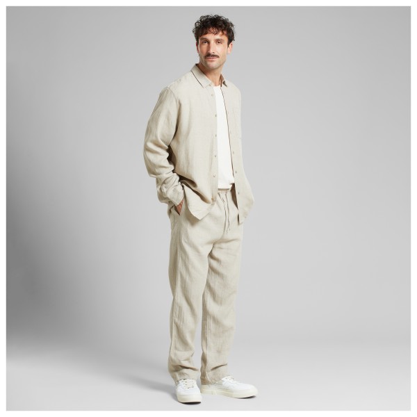 DEDICATED - Pants Klitmoeller Linen - Fritidsbyxa