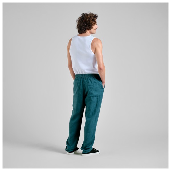 DEDICATED - Pants Borrby Linen - Casual trousers