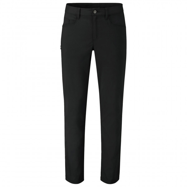 Nepal Shop Pantaloni Aladin Uomo – Nero, Taglia S, In Cotone Ricamato, Con Cavallo Basso E Tasche Con Zip - 2
