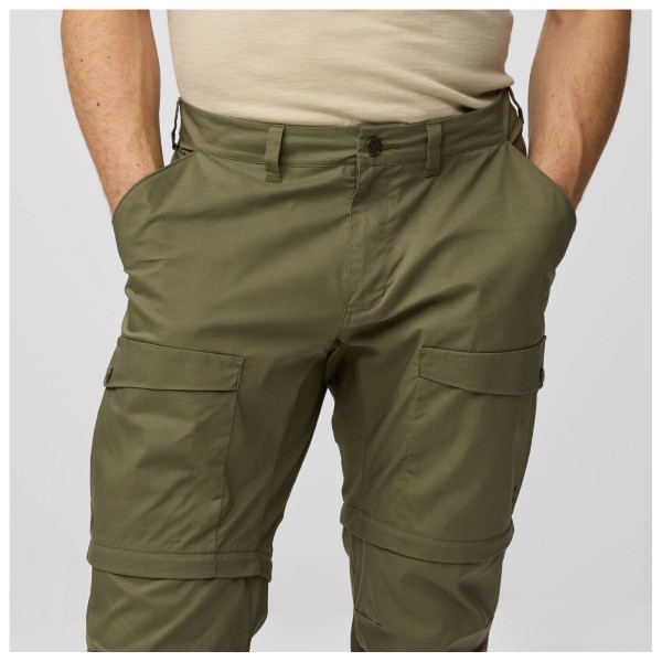 Fjällräven - Abisko Hybrid Trail Trousers Zip-Off - Pantalones de trekking