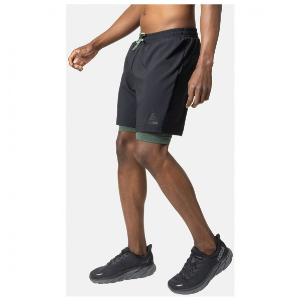 Odlo - 2-in-1 Short Active 365 7 Inch - Løbeshorts og 3/4-løbetights