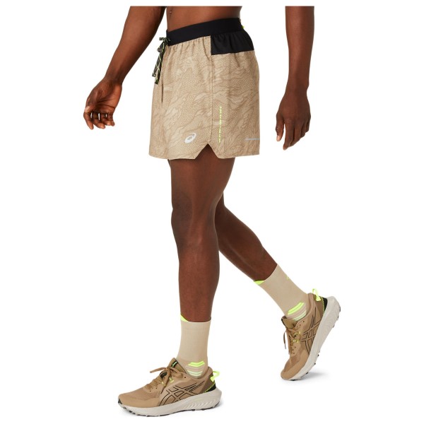 Asics - Fujitrail All Over Print 5'' Short - Pantalones cortos de running
