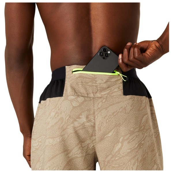 Asics - Fujitrail All Over Print 5'' Short - Pantalones cortos de running