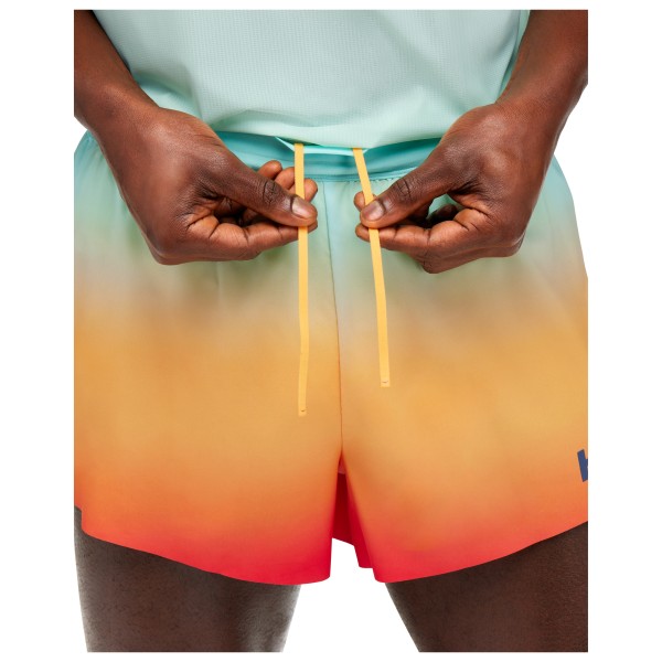 HOKA - Split Short Print - Juoksushortsit