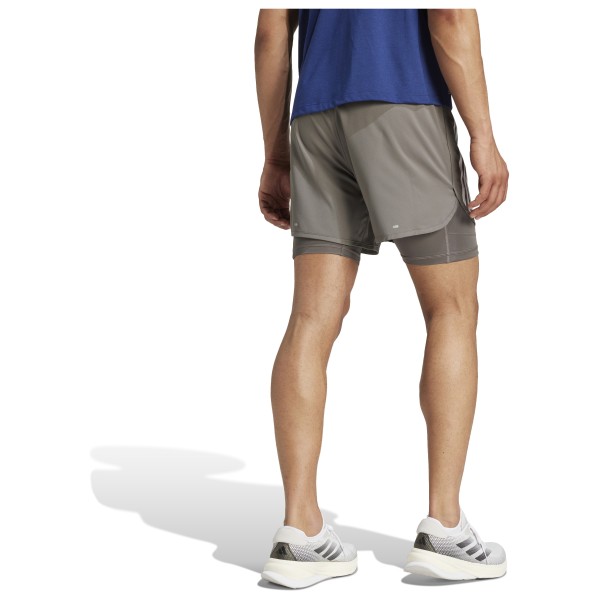adidas - Own The Run 3-Stripes 2in1 Shorts - Pantalones cortos de running