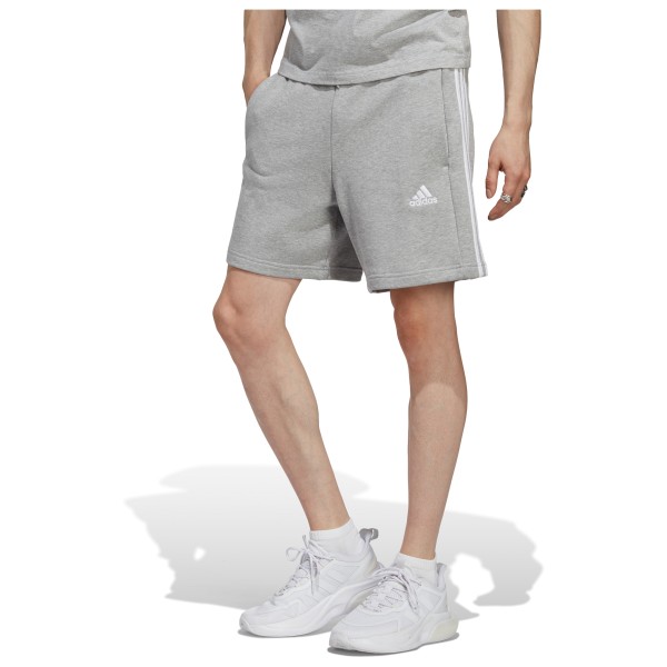 adidas - Essentials French Terry 3-Stripes Shorts - Pantalones cortos