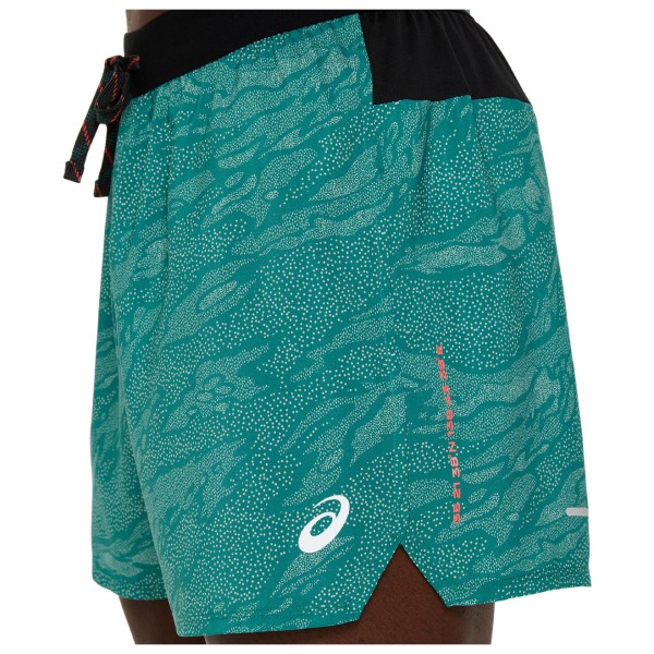 Asics - Fujitrail All Over Print 5'' Short - Laufshorts