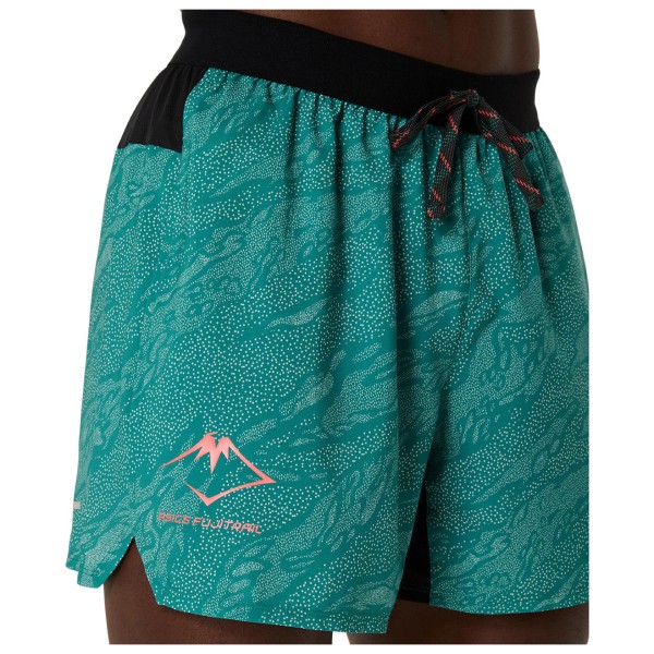 Asics - Fujitrail All Over Print 5'' Short - Laufshorts