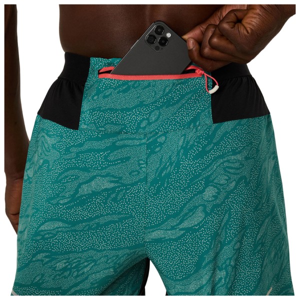 Asics - Fujitrail All Over Print 5'' Short - Laufshorts