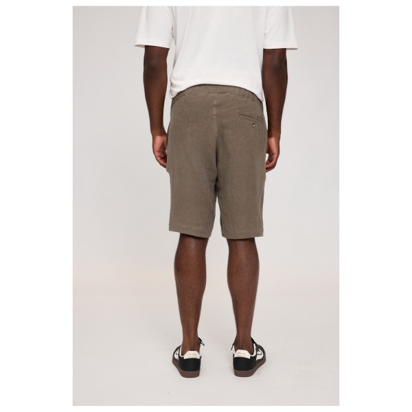 Mazine - Regular Linen Shorts - Shorts