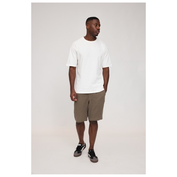Mazine - Regular Linen Shorts - Shorts