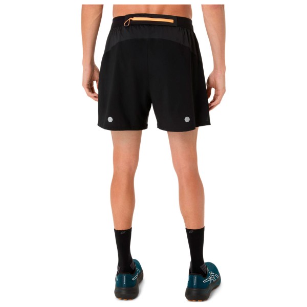 Asics - Fujitrail All Over Print 5'' Short - Laufshorts