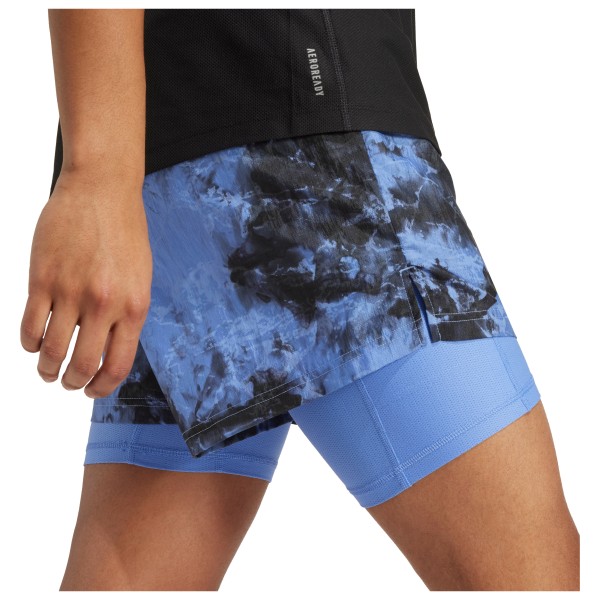 adidas - Own The Run Spray Dye 2in1 Short - Loopshort