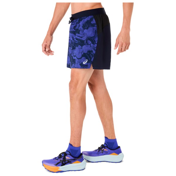 Asics - Fujitrail All Over Print 5'' Short - Pantalones cortos de running