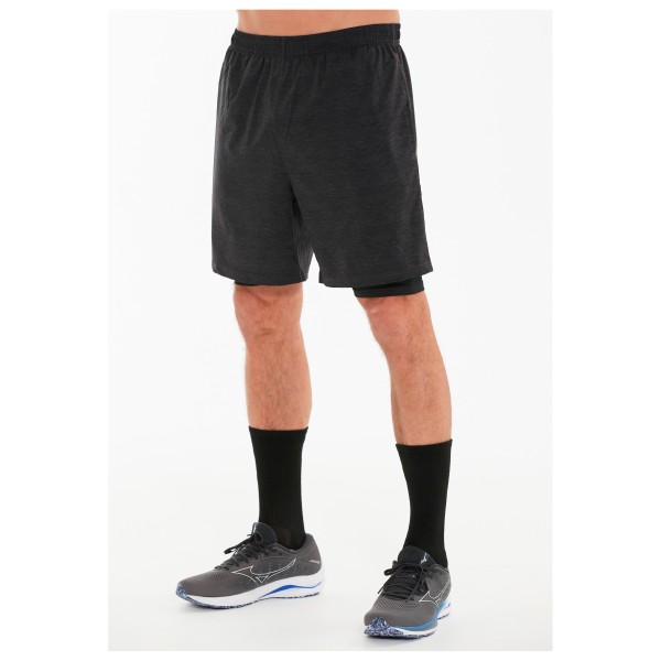 ENDURANCE - Vanclause Melange 2-In-1 Shorts - Laufshorts