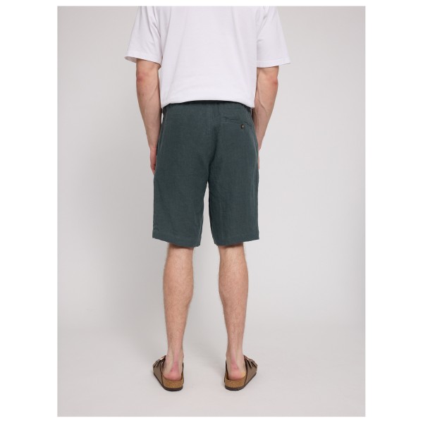 Mazine - Regular Linen Shorts - Shorts