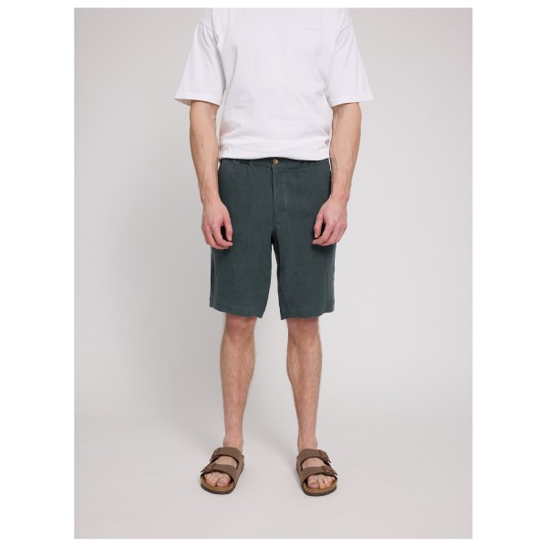 Mazine - Regular Linen Shorts - Shorts