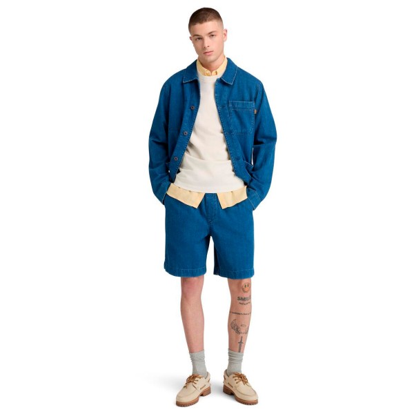 Timberland - Herringbone Denim Short - Shortsit
