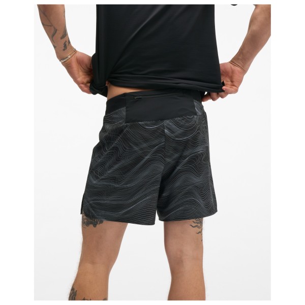 HOKA - Glide Short 5'' Brief Clf PRT - Laufshorts