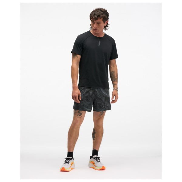HOKA - Glide Short 5'' Brief Clf PRT - Laufshorts
