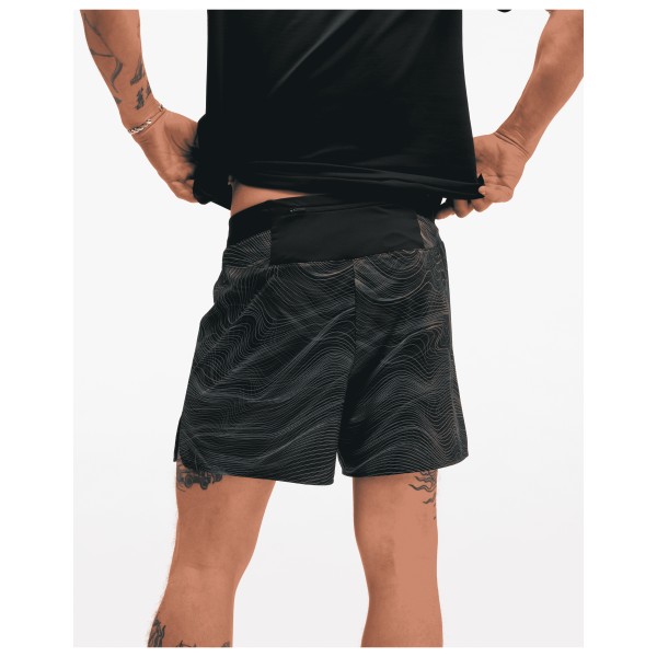 HOKA - Glide Short 5'' Brief Clf PRT - Pantalones cortos de running