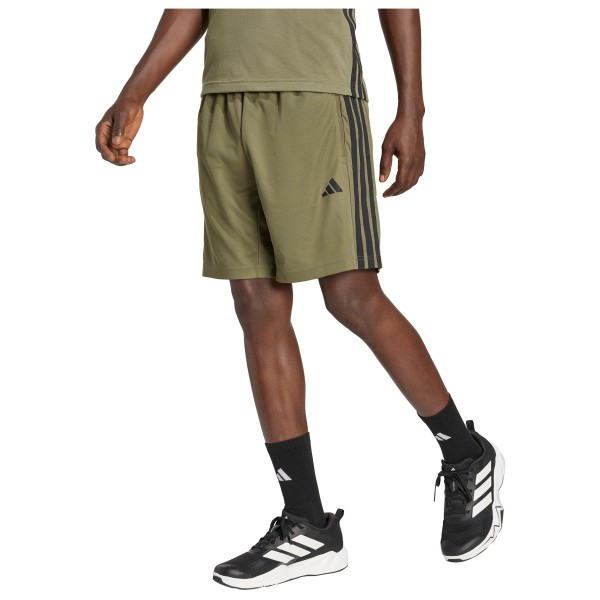 adidas - Workout Essentials Base 3-Stripes Pique Short - Pantalones cortos