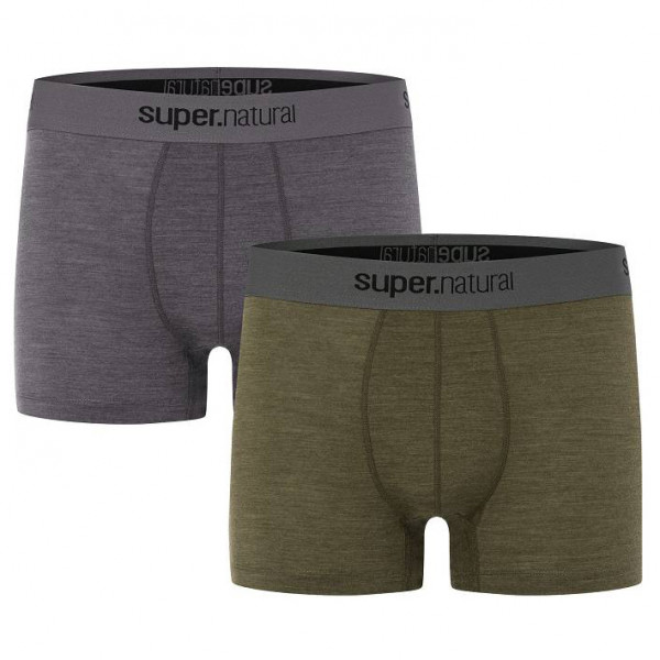 super.natural - Base Mid Boxer 175 - Intimo lana merinos