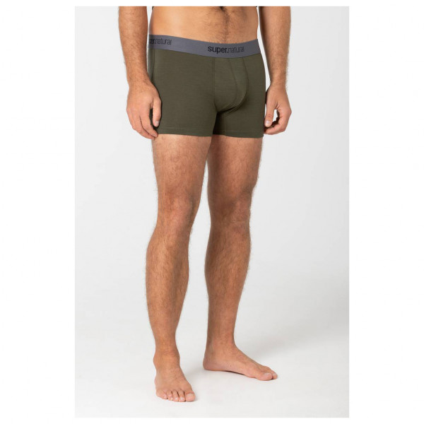super.natural - Base Mid Boxer 175 - Intimo lana merinos