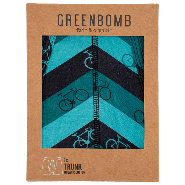 GreenBomb - Bike Stripes Diagonal Trunk - Ropa interior de diario