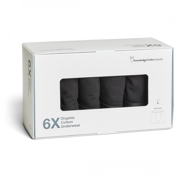 KnowledgeCotton Apparel - 6-Pack Underwear - Perusalusvaatteet