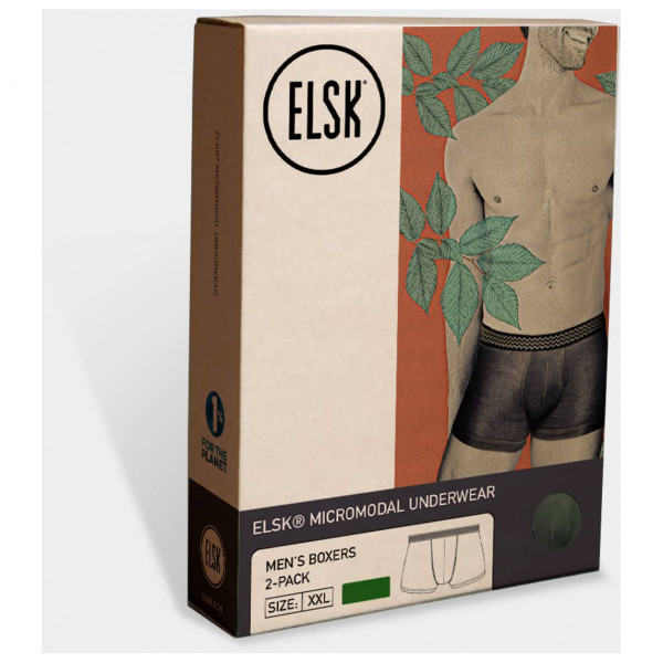 ELSK - Micromodal Underwear Boxers (2-Pack) - Ropa interior de diario